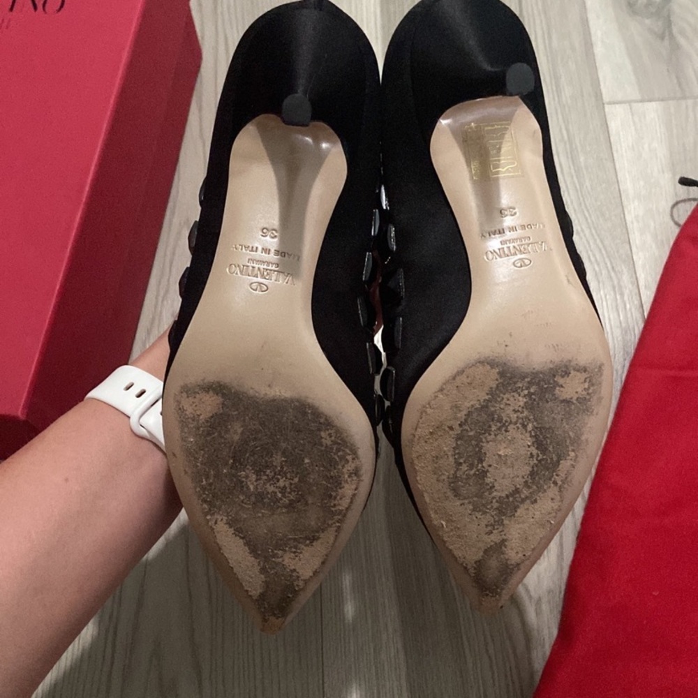 Valentino Garavani Black Heels - Picture 9 of 9